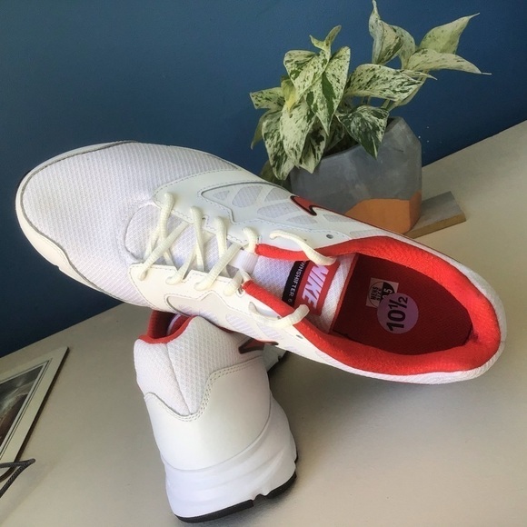Nike Downshifter Athletic Red White Mens Shoes main image 7